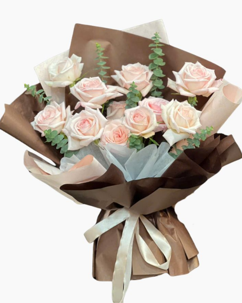 Hoa tặng người yêu đẹp nhất, bó hoa tặng bạn gái lãng mạn ý nghĩa: Bó Hoa Hồng Hẹn Hò - HBD16