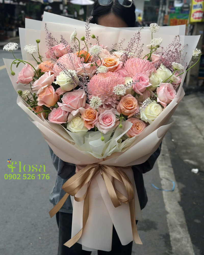  Bó Hoa Cánh Tiên - HBD329 