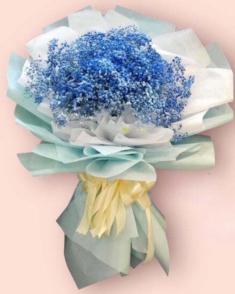 Mẫu Hoa Baby Nhiều Màu: Biển Rộng - HBT77 - Hoa 20/10 - Bó hoa baby tặng người yêu