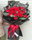  Bó Hoa Hồng Đỏ 30 Bông  - HDB12 - Hoa 20/11 