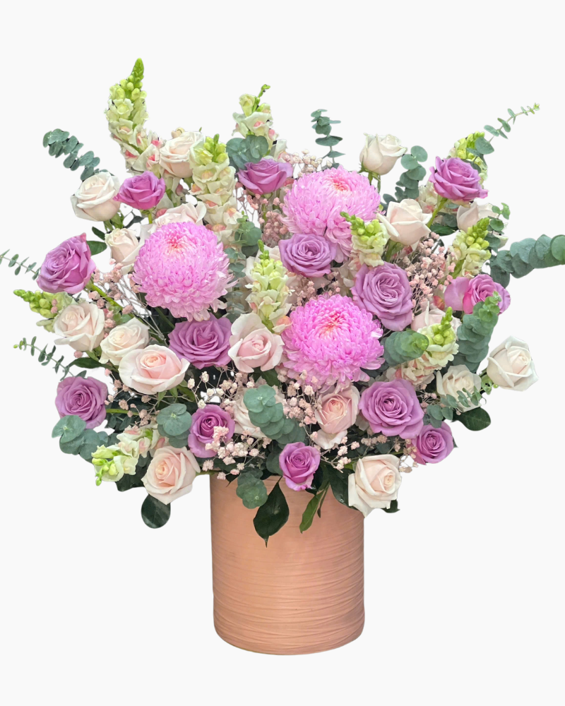  Hộp Hoa Tím Nồng - HH159 