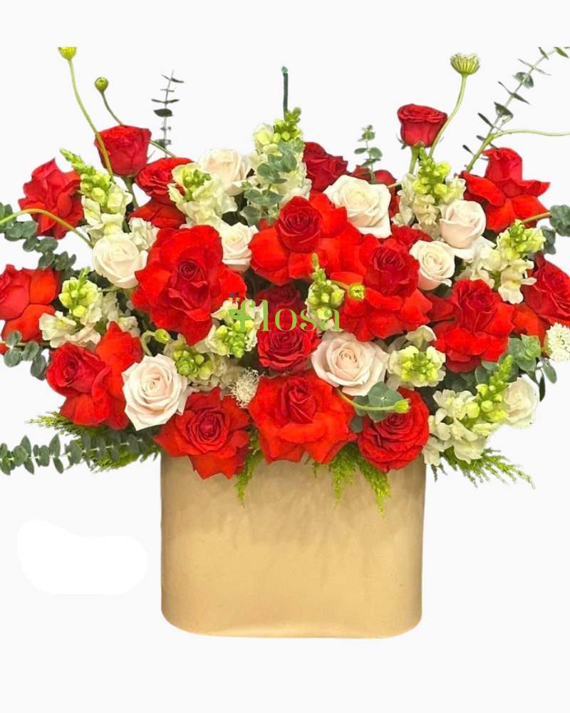  Hộp Hoa Nồng Thắm  - HH95 