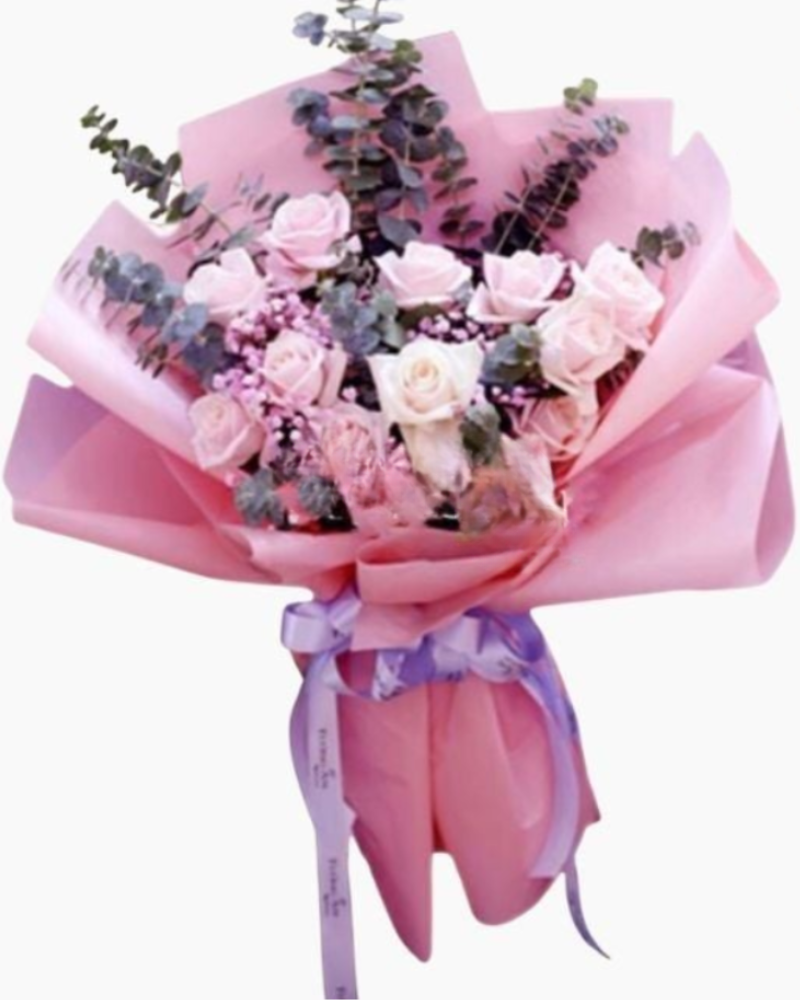  Bó Hoa Tình Hồng - HBD204 