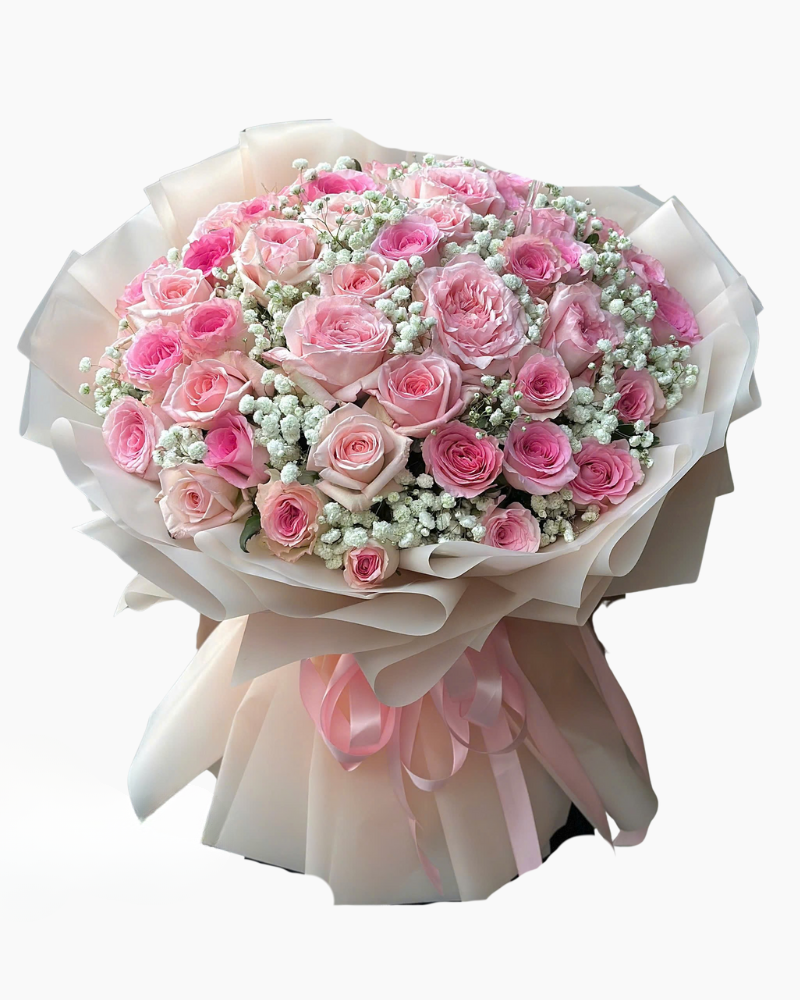  Bó Hoa Trân Trọng - HBD327 