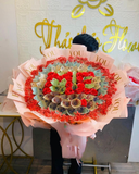  Bó Hoa Tiền Mix Hoa Chữ Mẹ - BT18 - Hoa tặng mẹ 
