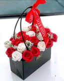  Giỏ Hoa Hồng Sáp - HST04 - Hoa tặng mẹ 