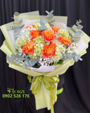  Bó Hoa Xanh Bơ - HBD333 