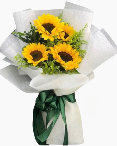 Hoa Hướng Dương: Bó Hoa Hướng Dương - Ánh Sáng - HBD138 - Hoa tặng mẹ