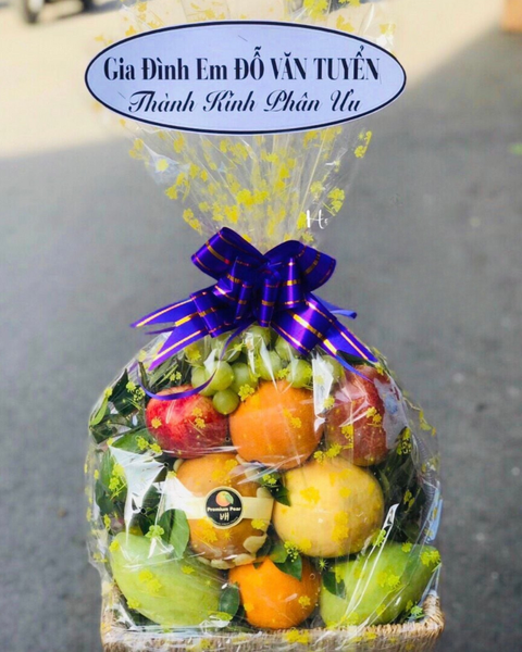 Mẫu Hoa Đẹp Được Nhiều Người Yêu Thích Nhất - Điện hoa online:  Giỏ Trái Cây Favourite - GTC52 - Điện Hoa 