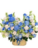  Hộp Hoa Thịnh Vượng Xanh - Hoa 20/10 - HH62 