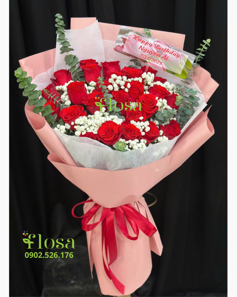  Bó Hoa Yêu Kiều - HBD318 