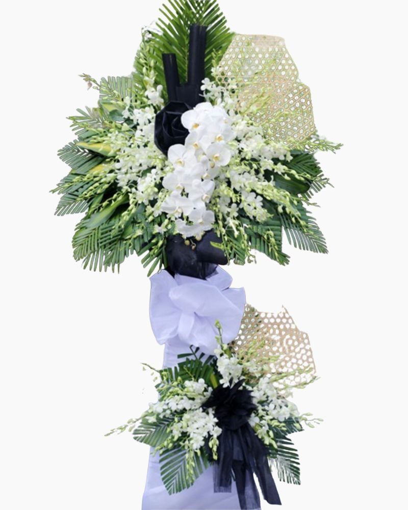  At Peace - HTL06 Vòng hoa đám tang 