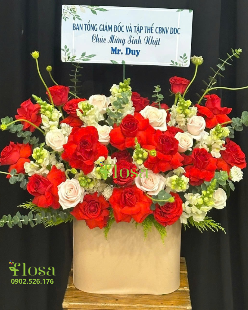  Hộp Hoa Nồng Thắm  - HH95 