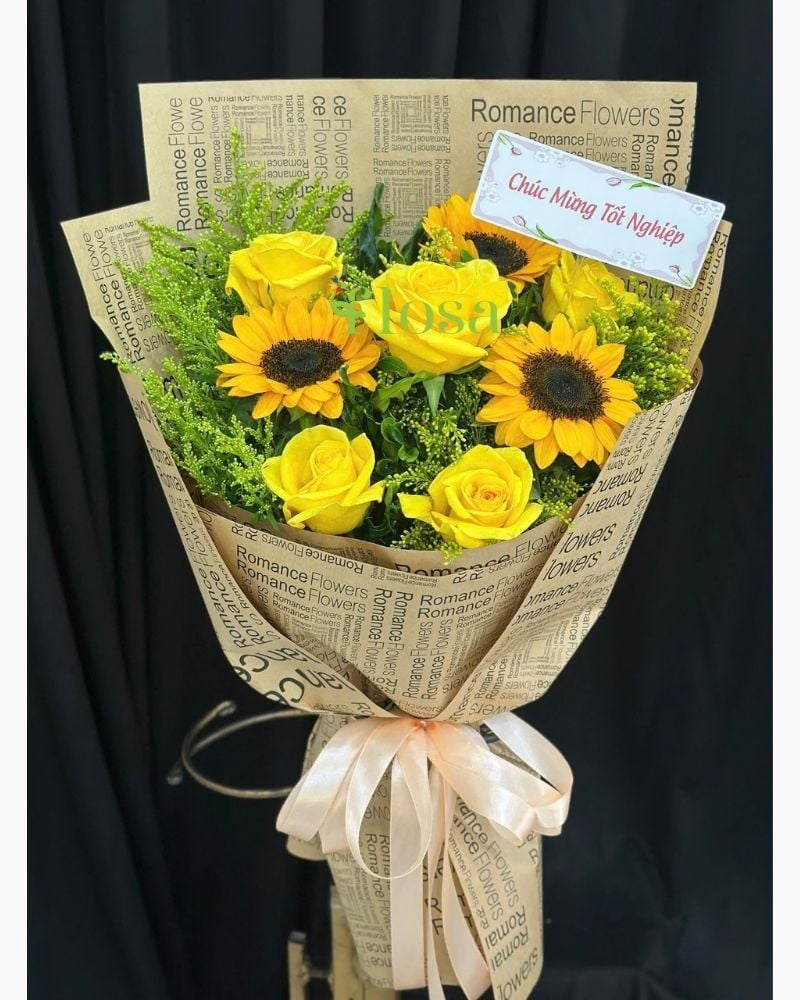  Bó Hoa Ánh Sáng Tương Lai-HBD322 