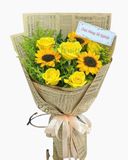  Bó Hoa Ánh Sáng Tương Lai-HBD322 