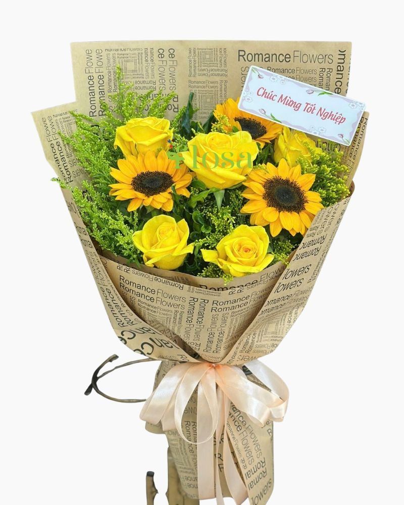  Bó Hoa Ánh Sáng Tương Lai-HBD322 