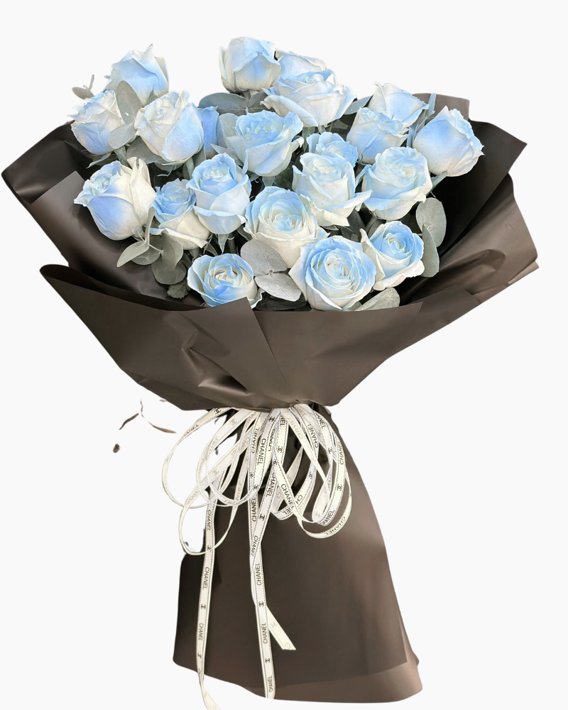  Bó hoa hồng Lam Mộng - Hoa 20/10 - HBD291 