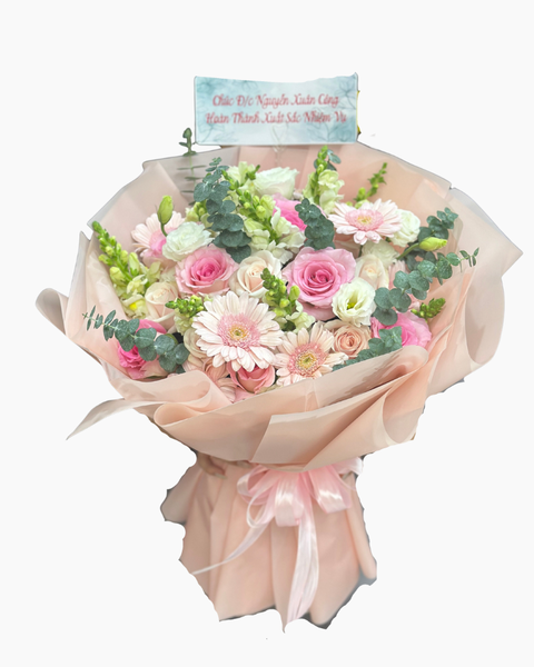 Bó Hoa Hẹn Em Mùa Hoa - Hoa 20/10 - HBT91