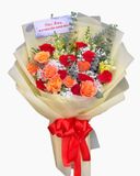  Bó Hoa Hồng Nắng Trong Tim - Hoa 20/10 - HBD281 