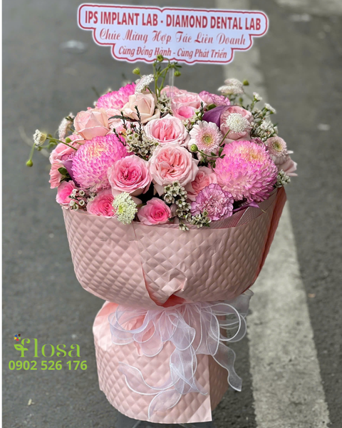 Bó Hoa 8/3 Tặng Vợ Đẹp Ý Nghĩa, Được Phái Nữ Yêu Thích Nhất: Bó Hoa Hồng Búp - HBT106