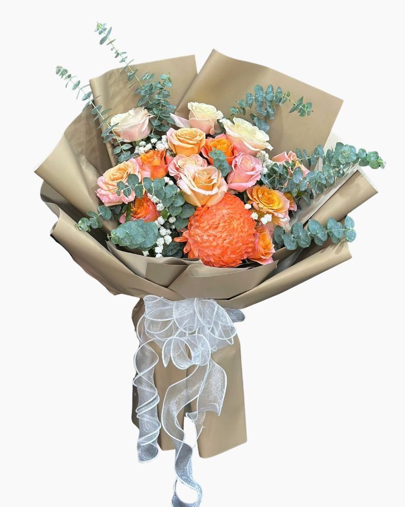  Bó Hoa Ấm Áp - Hoa 20/10 - HBD298 