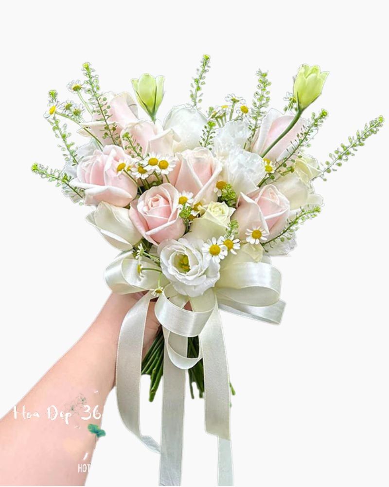  Bó Hoa Cưới Cầm Tay Enchanted Detals - HC56 