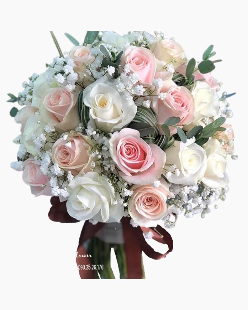  Bó Hoa Cưới Cầm Tay Tình Yêu Chân Thành - HC59 