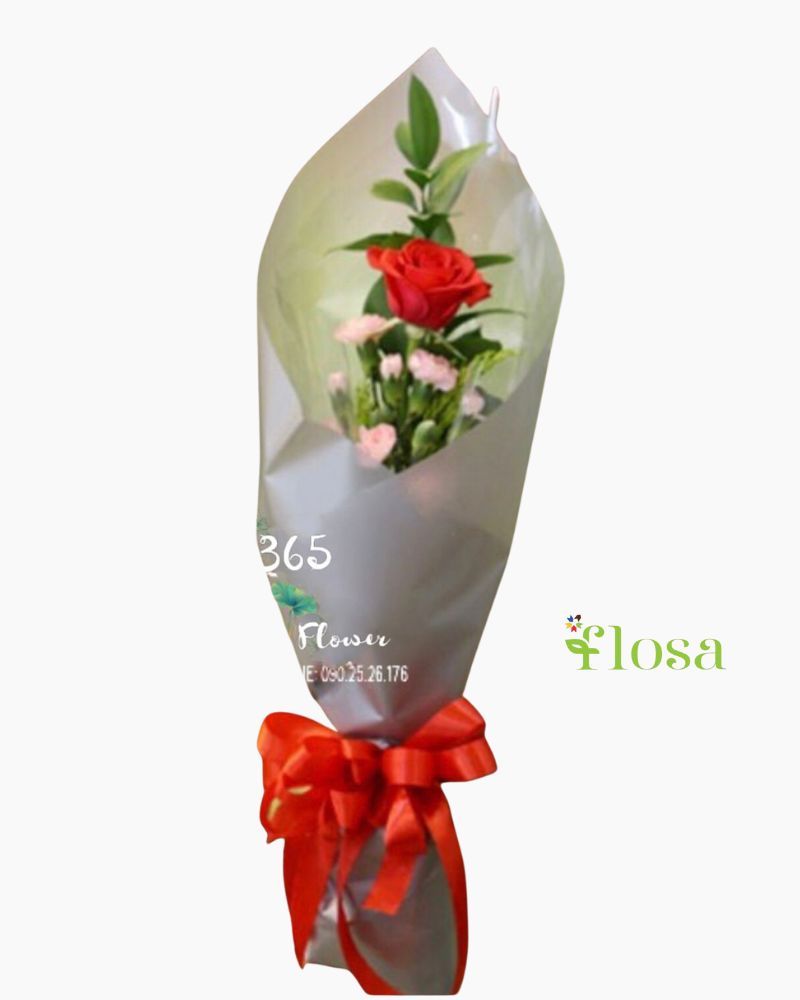  Bó Hoa Đơn Côi - HBD82 - Hoa 20/11 ý nghĩa 