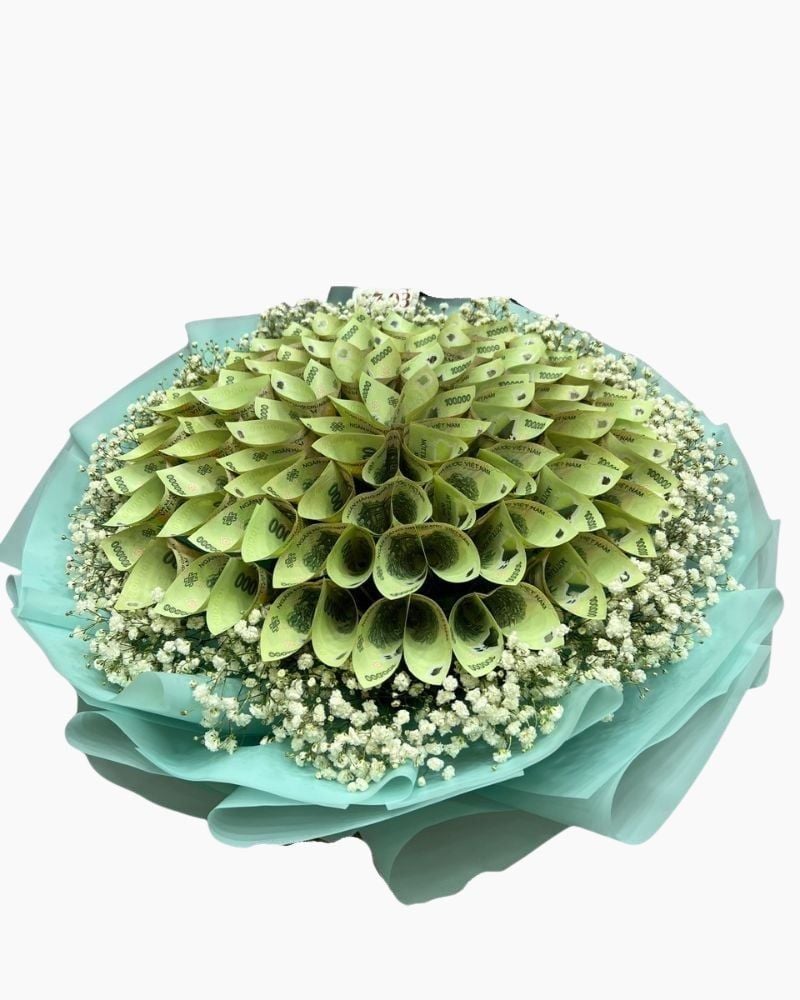  Bó Hoa Giấc Mơ Màu Xanh - Hoa 20/10 - HB91 