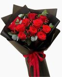  Bó Hoa Hồng Đỏ Charming - HBD268 