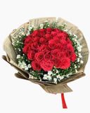  Bó Hoa Hồng Đỏ Tình Yêu Ấm Áp - HBT30 