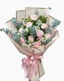  Bó Hoa Hồng Pastel Cồ​​​​​​​ - HBD109 - Hoa 8/3 