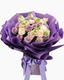  Bó Hoa Hồng Tím Thủy Chung - HBT83 