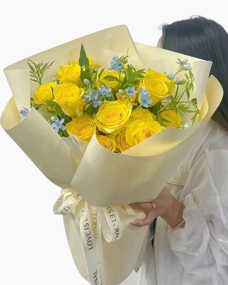  Bó hoa hồng vàng - Sunshine Bliss -HBD272 