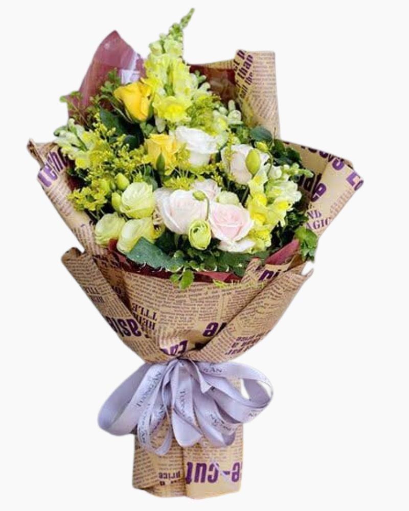  Bó Hoa Khởi Sắc May Mắn - HBD49 