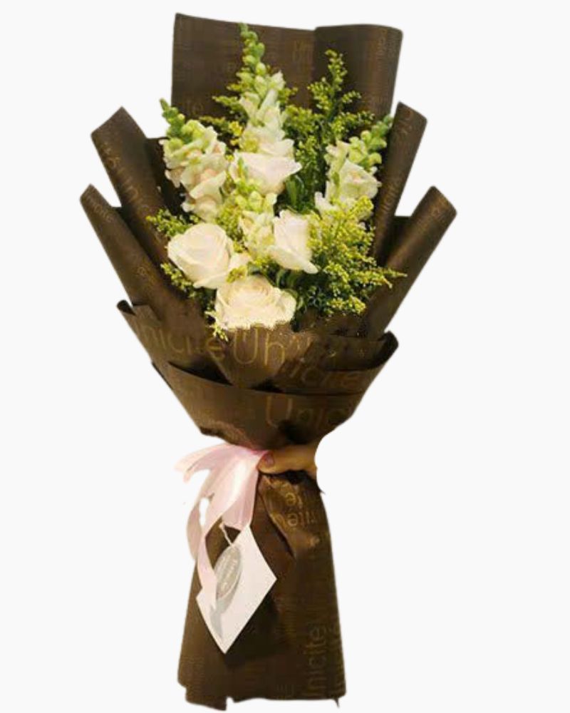  Bó Hoa Lời Chúc Thanh Cao - HBD43 
