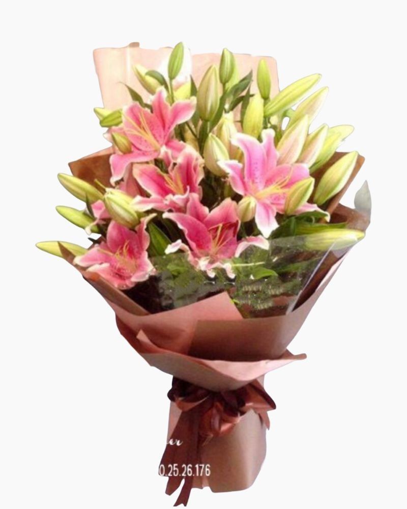  Bó Hoa Ly - HBD51 - Hoa Tặng Mẹ 