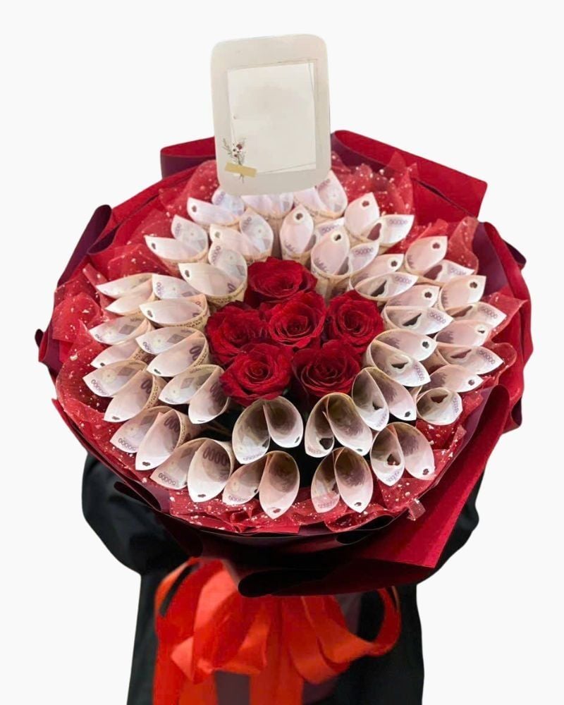  Bó Hoa Nhịp Tim  Nồng Nàn - Hoa 20/10 - HBT88 