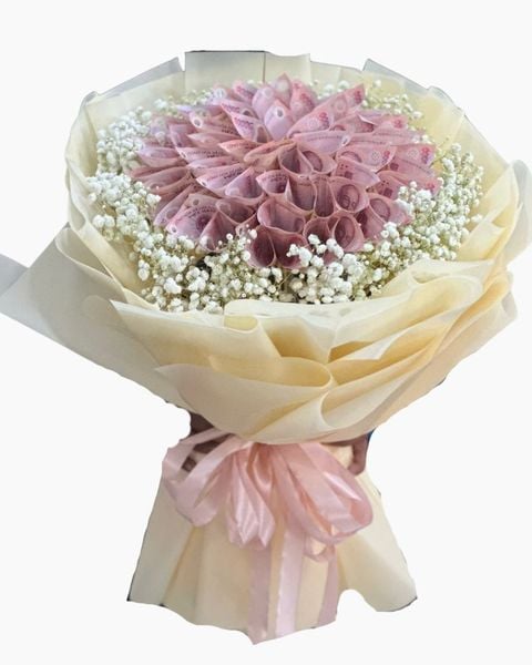 Hoa 20/10 đẹp tặng người yêu, vợ, mẹ: Bó Hoa Nụ Hôn Màu Tím - Hoa 20/10 - HBT87