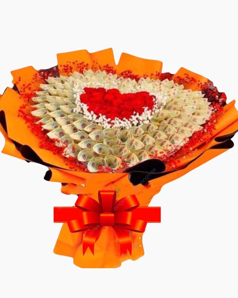  Bó Hoa Tiền 10k Mix Hoa Sáp - BT06 - Hoa 8/3 