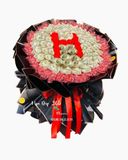  Bó Hoa Tiền 2 Đô Mix Hoa Hồng Sáp - BT10 