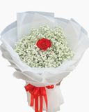  Bó Hoa Trái Tim Trong Sương - Hoa 20/10- HBT93 