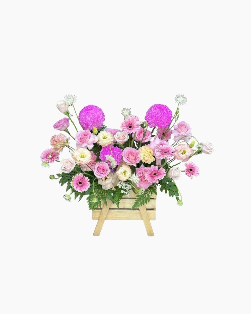  Hộp Hoa Vườn Xuân Dịu Dàng - Hoa 20/10 - HH57 