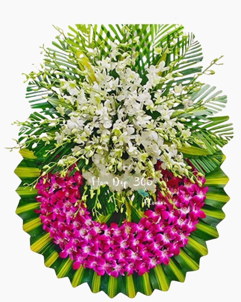  Chia Xa - HTL65 - Vòng Hoa Tang Lễ 