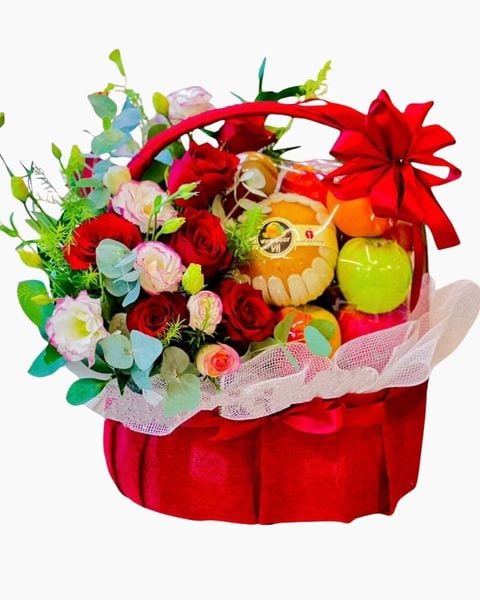Giỏ Trái Cây Đẹp, Quà Tặng Trái Cây Tươi Nhập Khẩu Từ 300K: gio-trai-cay-bi-mat-hanh-phuc-gtc32