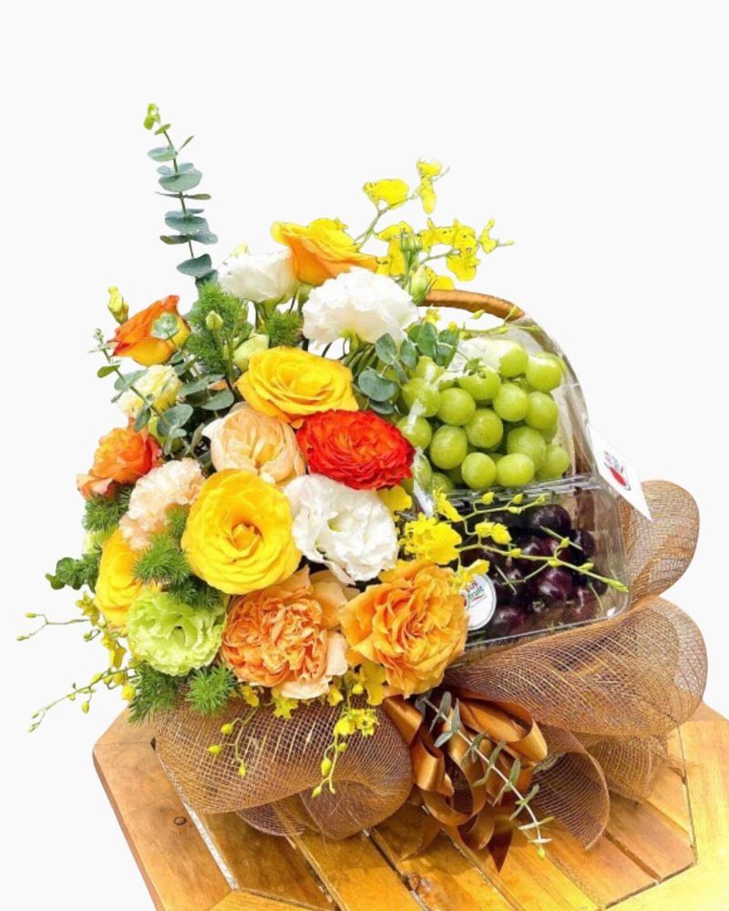  Giỏ Trái Cây Đi Lễ Chùa - GTC132 - Điện Hoa 