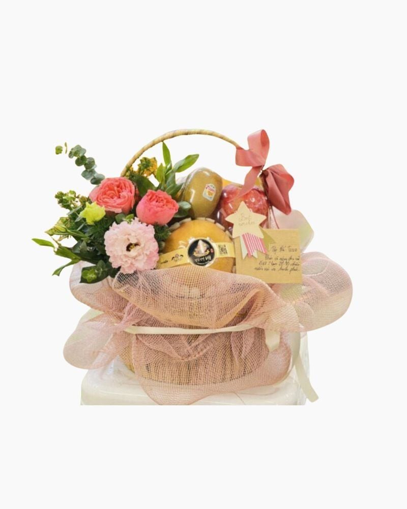  Giỏ Trái Cây Tặng Cô Giáo - GTC141 - Hoa 20/11 