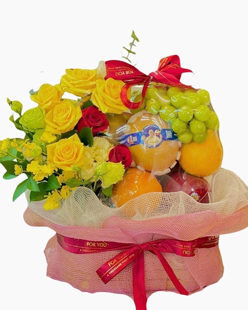  Giỏ Trái Cây Tặng Khai Trương - GTC154 