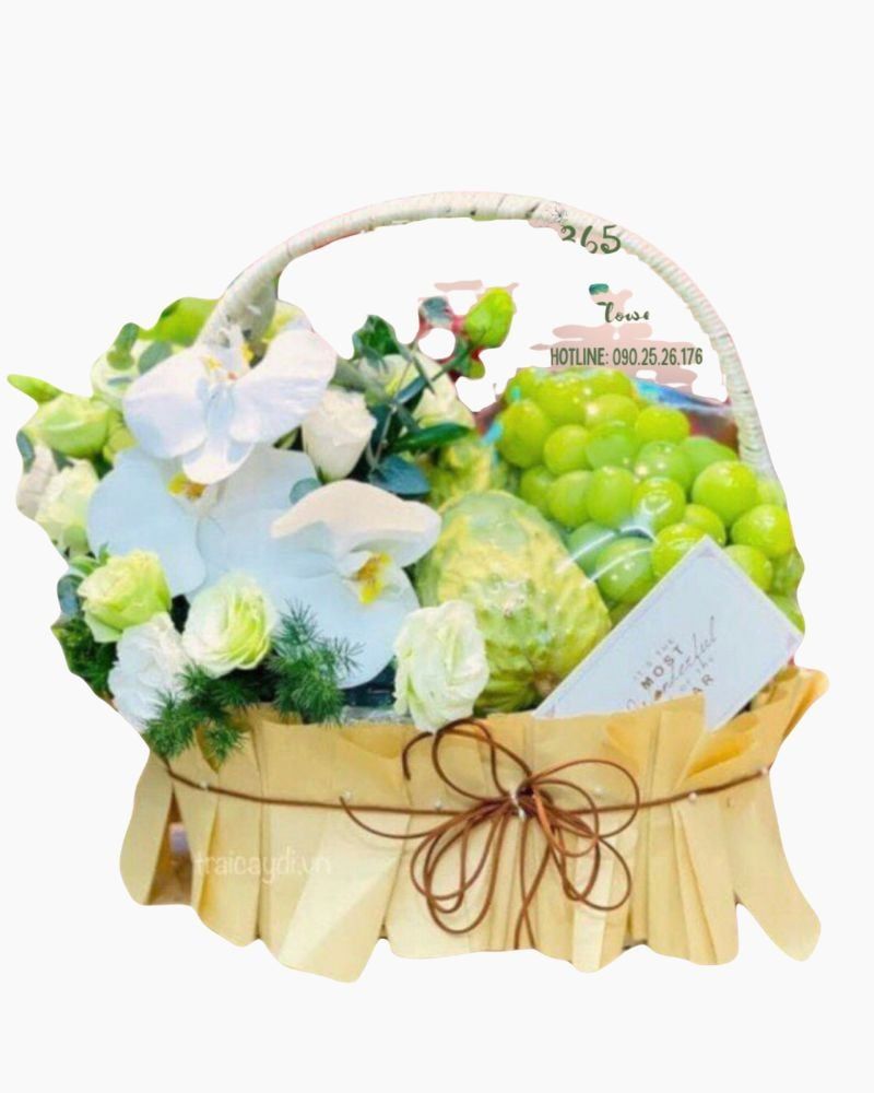  Giỏ Trái Cây Tặng Mẹ - GTC105 - Quà Tặng Mẹ 