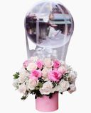 Hoa Bong Bóng Mix Hồng Pastel - HBB02 - Hoa tặng mẹ 